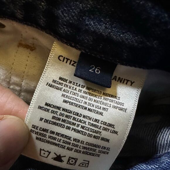 Citizens of humanity v front Issa jeans 26 button fly - Picture 5 of 12